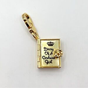 Juicy Couture diary charm